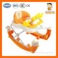 orange plastic baby walker in Hubei China horse rocking style 809